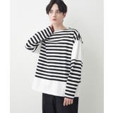 ホワイト(302) | ピグメントボーダー天竺 | Dessin