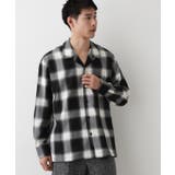 【洗える】チェック柄シャツ | Dessin | 詳細画像1