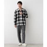 【洗える】チェック柄シャツ | Dessin | 詳細画像3