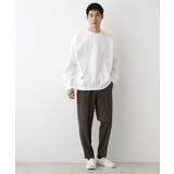 【洗える】ソロテックスワッフルクルーネック | Dessin | 詳細画像2