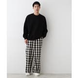 【洗える】ソロテックスワッフルクルーネック | Dessin | 詳細画像6