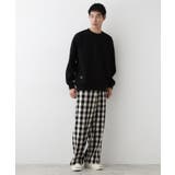 【洗える】ソロテックスワッフルクルーネック | Dessin | 詳細画像7