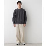 【洗える】ソロテックスワッフルクルーネック | Dessin | 詳細画像10