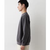 【洗える】ソロテックスワッフルクルーネック | Dessin | 詳細画像14