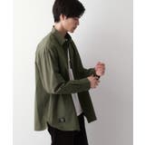 【撥水・洗える】プラドットボタンシャツ | Dessin | 詳細画像5