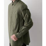 【撥水・洗える】プラドットボタンシャツ | Dessin | 詳細画像14