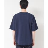 【洗える】ワッフルオーバーTシャツ | Dessin | 詳細画像15 