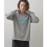 グレー(012) | オーガニックロゴTシャツ | Dessin