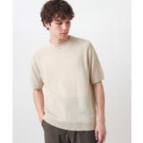 ペーパーブレンドニットTシャツ | Dessin | 詳細画像18