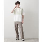 【洗える】オーガニックコットングラフィックTシャツ | Dessin | 詳細画像12