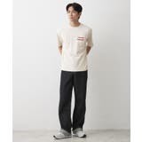 カラーネップ ポケットTシャツ | Dessin | 詳細画像6
