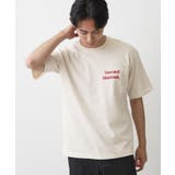 アイボリー(004) | カラーネップ ポケットTシャツ | Dessin
