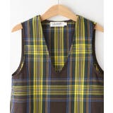 【リンクコーデ】チェックジャンパースカート | Dessin | 詳細画像3