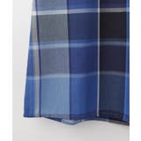 【リンクコーデ】ガーゼチェックワンピース | Dessin | 詳細画像5 