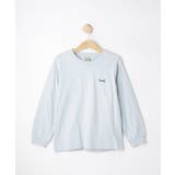 ブルー(091) | 【コラボアイテム】Penneys オーガニックコットン ロンT | Dessin