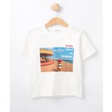 ホワイト(001) | 【洗える】オーガニックコットン フォトTシャツ | Dessin