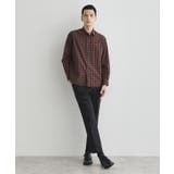 【LIMITED】ダークチェック長袖シャツ | TAKEO KIKUCHI | 詳細画像4 