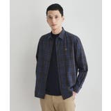 【LIMITED】ダークチェック長袖シャツ | TAKEO KIKUCHI | 詳細画像10 