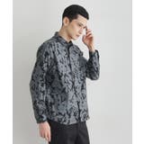 【LIMITED】フラワープリント長袖シャツ | TAKEO KIKUCHI | 詳細画像7 