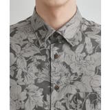 【LIMITED】フラワープリント長袖シャツ | TAKEO KIKUCHI | 詳細画像25 