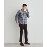 【LIMITED】フラワープリント長袖シャツ | TAKEO KIKUCHI | 詳細画像37 