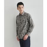 【LIMITED】フラワープリント長袖シャツ | TAKEO KIKUCHI | 詳細画像44 