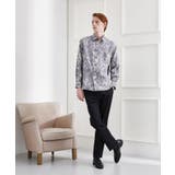 【LIMITED】フラワープリント長袖シャツ | TAKEO KIKUCHI | 詳細画像83 