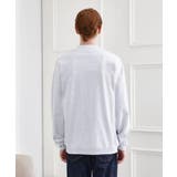 【LIMITED】ワンポイント刺繍スウェットカーディガン | TAKEO KIKUCHI | 詳細画像3 