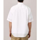 【LIMITED】ワンポイント刺繍 半袖シャツ | TAKEO KIKUCHI | 詳細画像4 