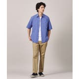 【LIMITED】ワンポイント刺繍 半袖シャツ | TAKEO KIKUCHI | 詳細画像33 