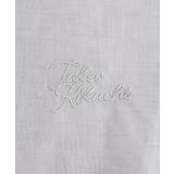 【LIMITED】ワンポイントロゴ刺繍 綿麻半袖シャツ | TAKEO KIKUCHI | 詳細画像19 