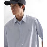 【LIMITED】ワンポイントロゴ刺繍 綿麻半袖シャツ | TAKEO KIKUCHI | 詳細画像24 