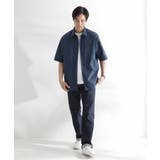 【LIMITED】ワンポイントロゴ刺繍 綿麻半袖シャツ | TAKEO KIKUCHI | 詳細画像33 