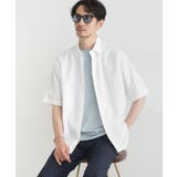 【LIMITED】ワンポイントロゴ刺繍 綿麻半袖シャツ | TAKEO KIKUCHI | 詳細画像12 