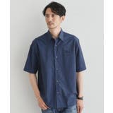 【LIMITED】ワンポイントロゴ刺繍 綿麻半袖シャツ | TAKEO KIKUCHI | 詳細画像34 