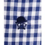 【LIMITED】ワンポイント刺繍 綿麻チェック 半袖シャツ | TAKEO KIKUCHI | 詳細画像37 