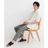 【LIMITED】ワンポイント刺繍 綿麻チェック 半袖シャツ | TAKEO KIKUCHI | 詳細画像20 