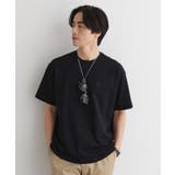 ブラック(019) | 【LIMITED】ワンポイントロゴ 半袖Tシャツ | TAKEO KIKUCHI