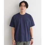 ネイビー(094) | 【LIMITED】ワンポイントロゴ 半袖Tシャツ | TAKEO KIKUCHI