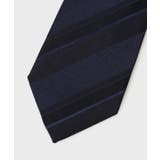 【BOXセット】ジェントルマンストライプ ネクタイ×眼鏡型タイバー | TAKEO KIKUCHI | 詳細画像3 