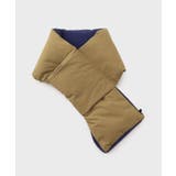 ベージュ(054) | 【ポケッタブル】リバーシブルダウンマフラー | TAKEO KIKUCHI