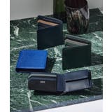 配色型押しレザー 2つ折り財布 | TAKEO KIKUCHI | 詳細画像1 