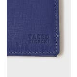 配色型押しレザー名刺入れ&ICカード段付き | TAKEO KIKUCHI | 詳細画像20 