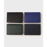 配色型押しレザー名刺入れ&ICカード段付き | TAKEO KIKUCHI | 詳細画像22 