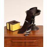 ダークブラウン(043) | 【BOXセット】無地ネクタイ&タイバー | TAKEO KIKUCHI