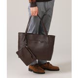 【ポーチ付き】シュリンクレザートートバッグ | TAKEO KIKUCHI | 詳細画像32 