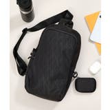 チャコールグレー(014) | 【多機能・軽量】シャドーライン ボディバッグ | TAKEO KIKUCHI