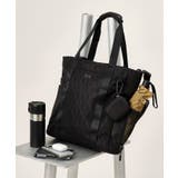 ブラック(019) | 【多機能・軽量】2WAY シャドーライン トートバッグ | TAKEO KIKUCHI