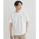 【LIMITED】ワンポイント刺繍 半袖Tシャツ | TAKEO KIKUCHI | 詳細画像1 
