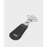 ブラック(019) | 【リップル】レザー巻きシューホーン＆4連キーホルダー | TAKEO KIKUCHI